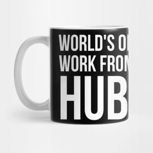 Worlds Okayest Work From Home Husband Mug